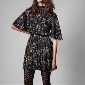 NWOT Zadig & Voltaire Roda Spark Reversible Dress S